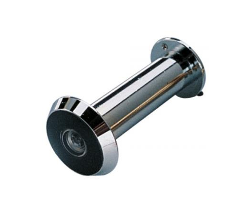 Judas panoramique Ø 13 mm chromé 200°