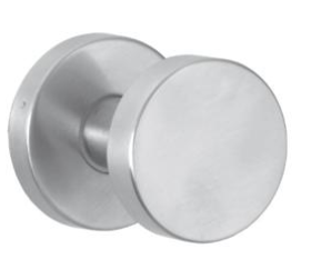 Pommeau inox cylindrique Ø 53 mm