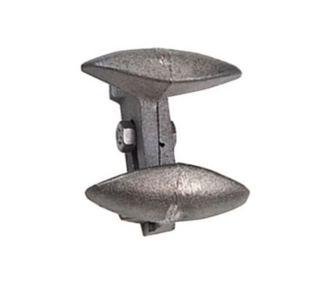 Sabot de guidage en fonte réglable