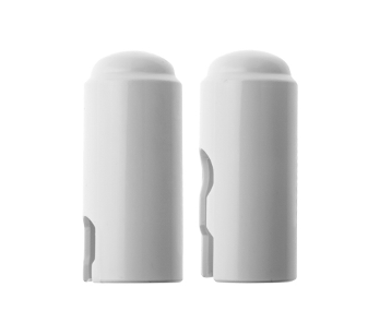 Cache pour fiche Ø 13 mm à vis apparentes blanc cassé 9010