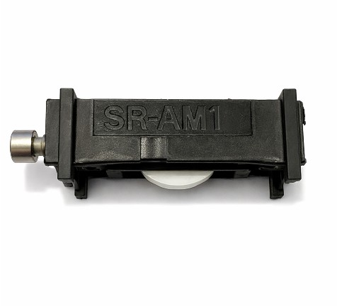Chariot SR-AM1 réglable simple galet polyamide 150° Ø 20 mm - Dim.: 2.84 l x 2.30 h cm