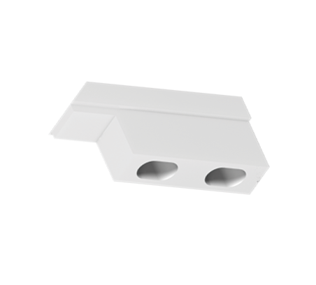 Gâche en applique DS2247 pour coulissant alu