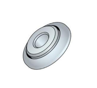 Roulement 42 mm x 12 mm avec noyau acier