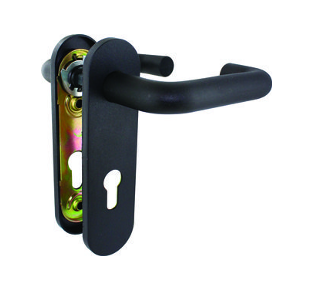 Poignée Monopode en Plastique Noir, Interface Vis 3/8, Taille