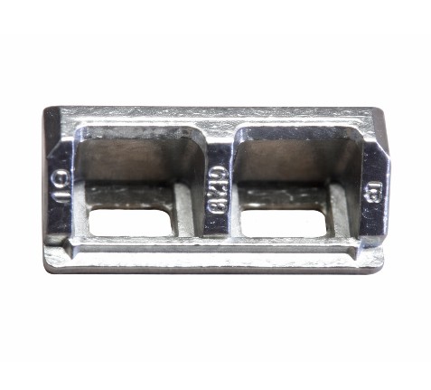 Gâche de tringle double G1219 E-19248-00-0-1 FERCO