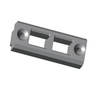 Gâche de tringle E-13017-00-0-1 FERCO