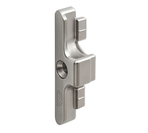 Gâche de galet ROTO 332439 pour menuiserie PVC