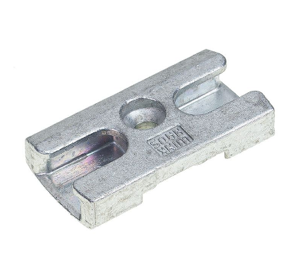 Gâche plate pour galet de feuillure 24 mm WINK HAUS