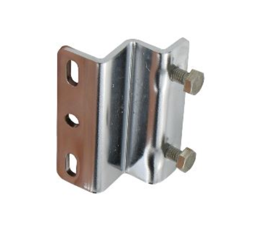 Equerre pour gâche plate réversible pour serrure GA pour portail