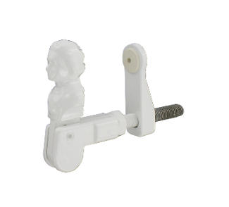 Arrêt tête de bergère avec butée réglable alu