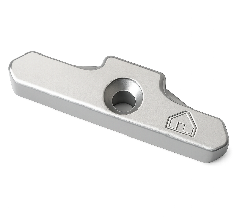 Gâche de galet ROTO 317522 pour menuiserie PVC
