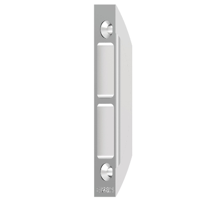 Gâche de tringle double à toupiller E-12614-00-0-1 FERCO