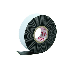 Ruban caoutchouc 3,5 m x 19 mm noir