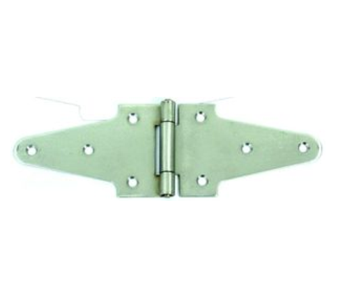 Charnière inox A2 210 x 65 mm
