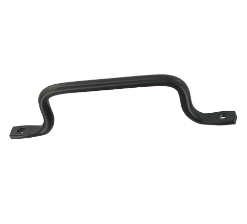 Poignée de tirage acier noir Ø 8 mm pour volet battant