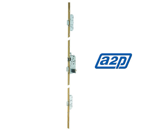 Serrure 3 points 5000 Trilock A2P* axe à 50 mm têtière 18 mm