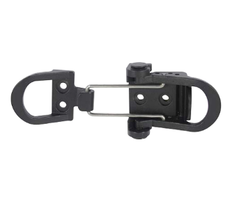 Verrou tendeur pour volet jalousie noir