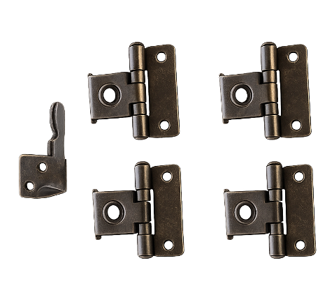 Sachet accessoires espagnolettes PPP acier noir