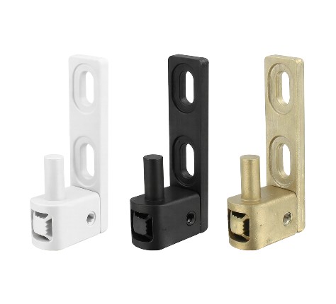 Gond multifix en L pour portail ALU - PVC - BOIS