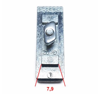 Gâche à clamer G-24354-01-0-1 FERCO GR02