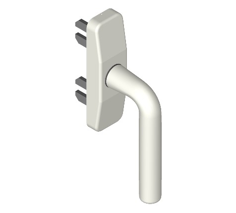 Crémone à 2 fourches Installux 5832