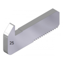 Crochet inox N° 25 (25 mm L)