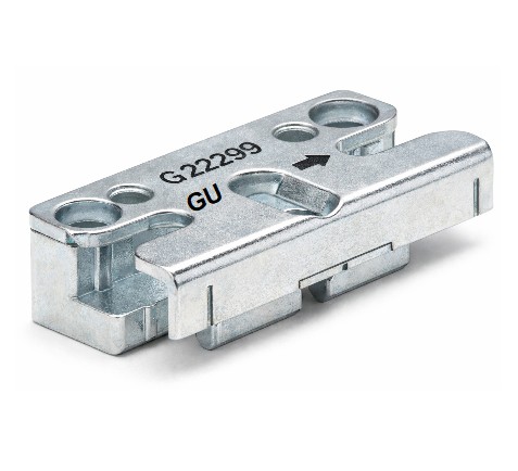 Gâche oscillo-battant G-22299-18-0-1 PVC FERCO