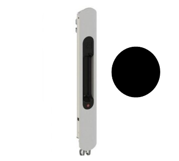Kit de fermeture cuvette BRIO EVO pose intérieure GIESSE - Noir (RAL 9005)
