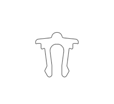 Rail composite noir SEPALUMIC 3796