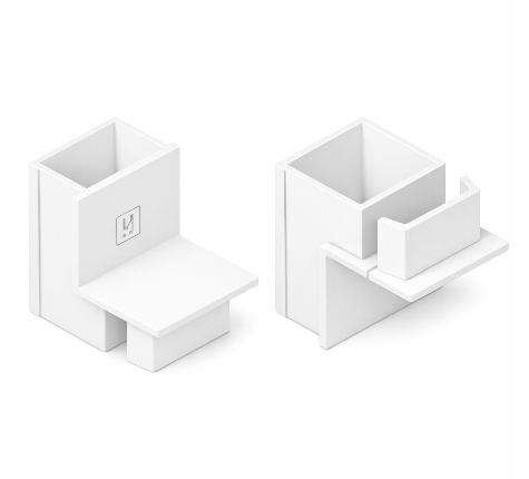 Embout de finition montant Reynaers gamme CP68