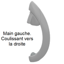 Sésame main gauche (vue intérieure)