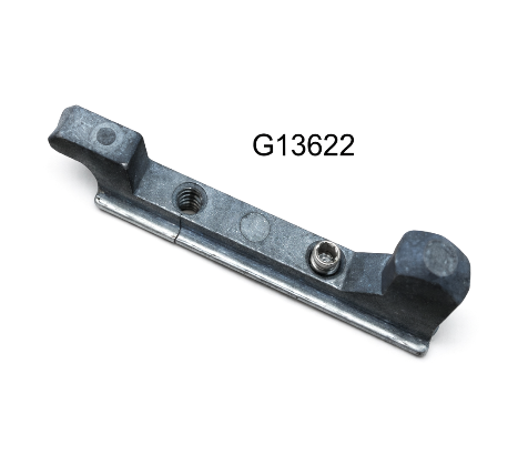 Gâche à glisser G13622 pour coulissant ALU KAWNEER