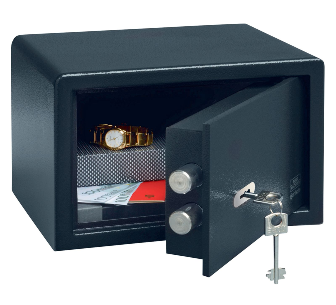 Coffre-fort à fixer Point Safe à clé