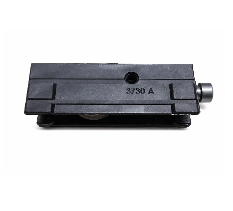 Chariot DS3751 réglable simple galet polyamide R3 Ø 23 mm - Dim.: 2.46 l x 2.6 h cm