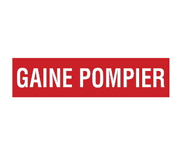 Panneau de signalisation Gaine pompier