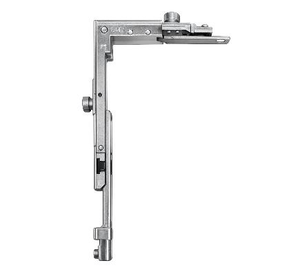 Renvoi d'angle 2 galets GIESSE de fenêtre Kawneer 8000164