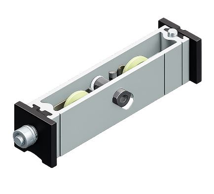 Chariot double galet réglable Sherpa