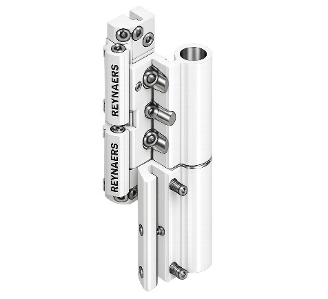 Paumelle 2 branches à clamer de porte Reynaers 021.5710