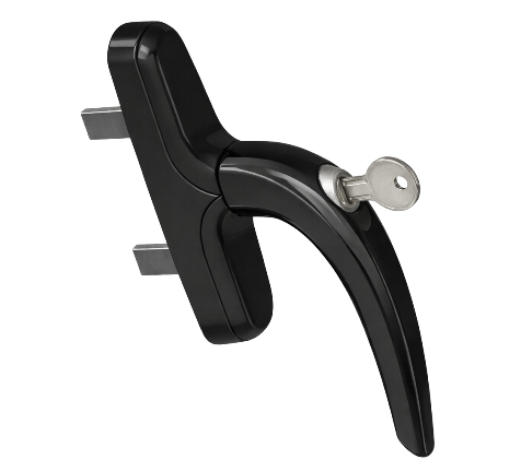 Crémone à clé NEFER à deux fourches FAPIM 0791B