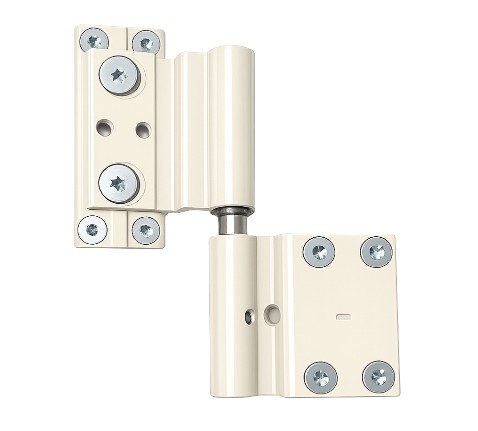 Paumelle à clamer pour porte alu Technal TPY3628