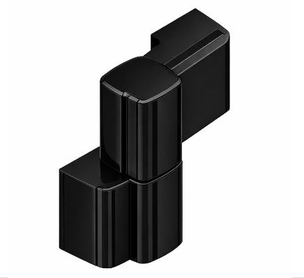 Paumelle en applique 20 mm KAWNEER 8002239