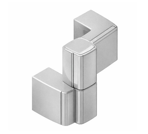 Paumelle en applique 36 mm KAWNEER 8002241