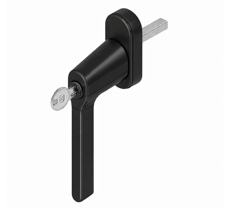 Poignée à clé pour coulissant Reynaers 0607093