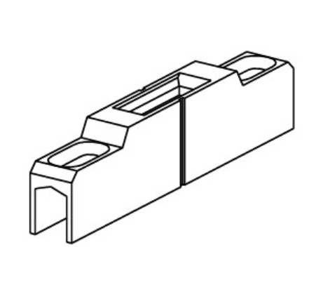 Gâche à visser TECHNAL T3206