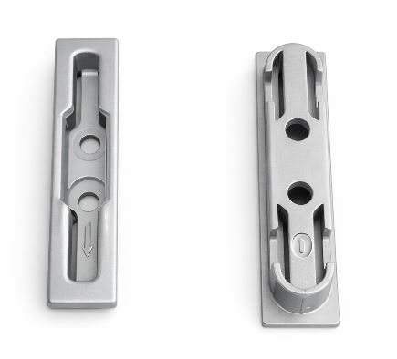 Gâche E-21437 galet à entailler C.S. FERCO