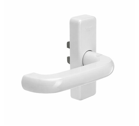 Poignée à 1 fourche pour fenêtre SCHUCO