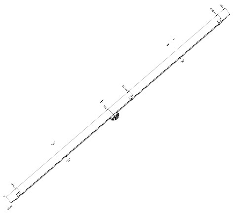 Serrure G-25098-44-0-1 Jet F15 CS à 3 crochets FERCO