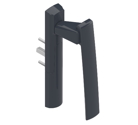 Poignée Saréna déportée carré 7 x 31 mm DS8522