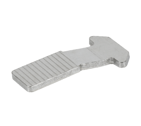 Pêne inox cranté MR 2031