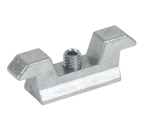 Gâche à enfiler en zamak MR 9060